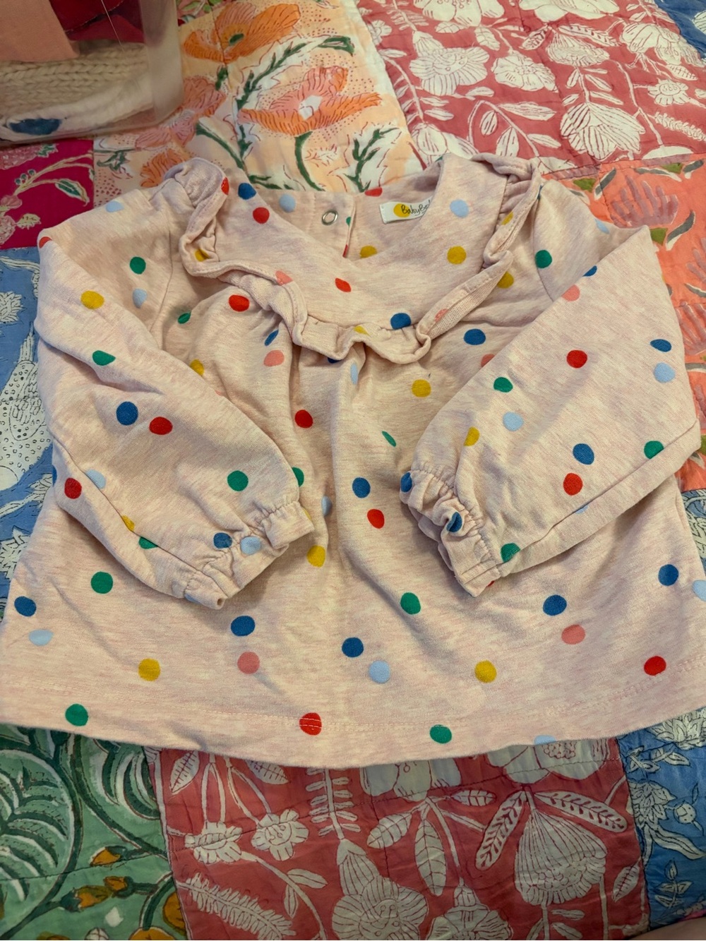 Baby Boden Polka Dot Shirt